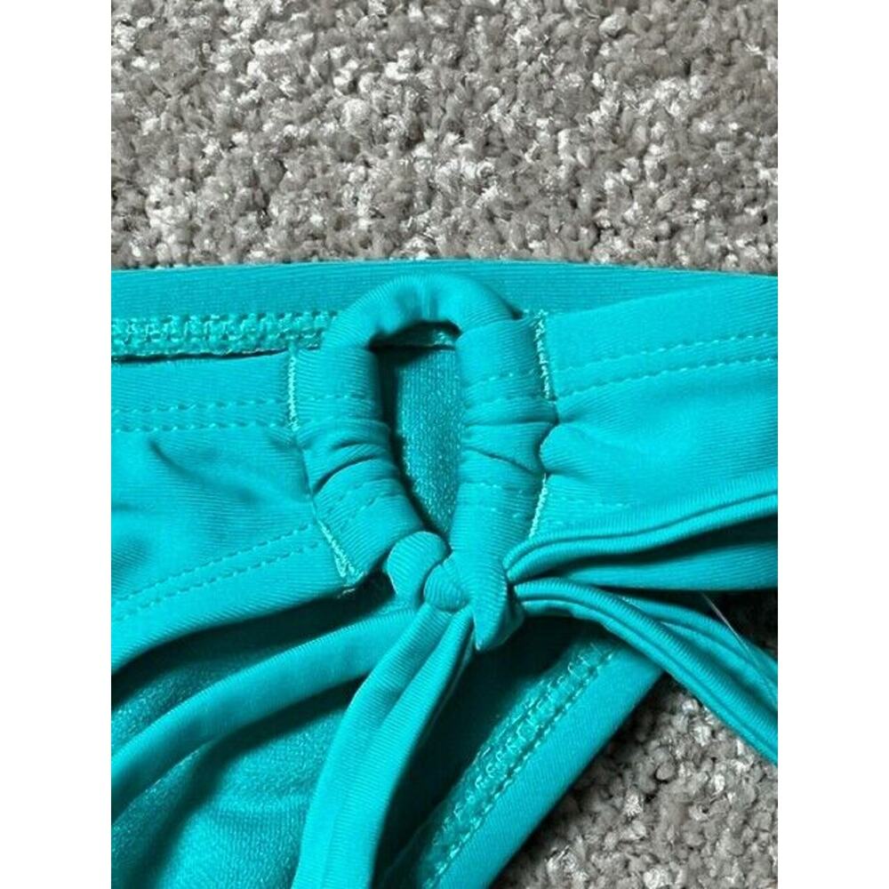 Hobie Bikini‎ Swim Bottom Size L Tribal Beaded Festival Coastal Retro Y2K Hippie - Picture 5 of 12
